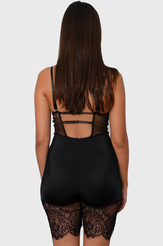 THE RIDE WITH YOU ROMPER (BLACK)