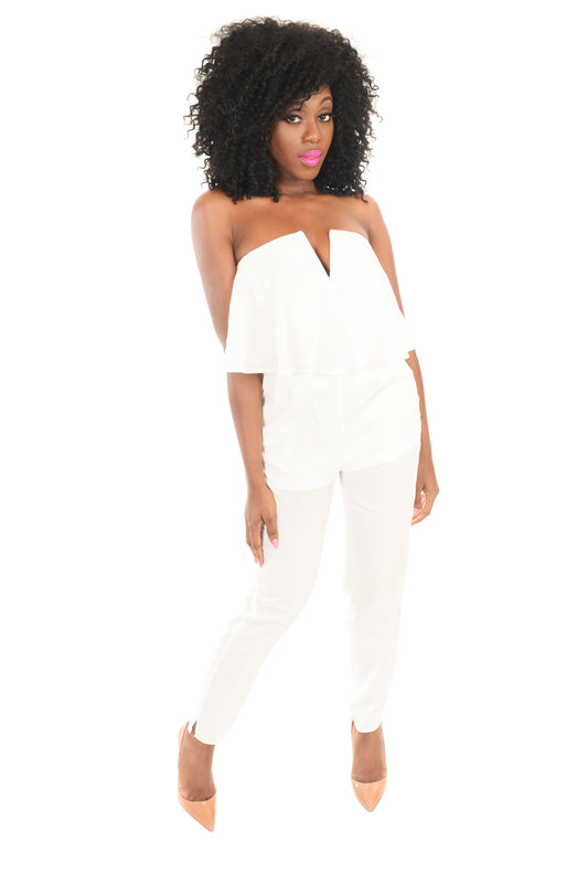 THE FLOWY WHITE JUMPSUIT