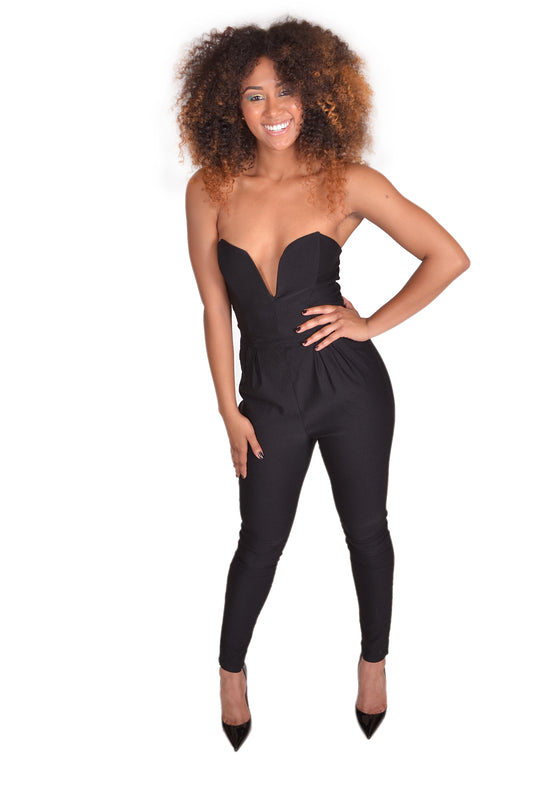 THE BLACK MERMAID JUMPSUIT